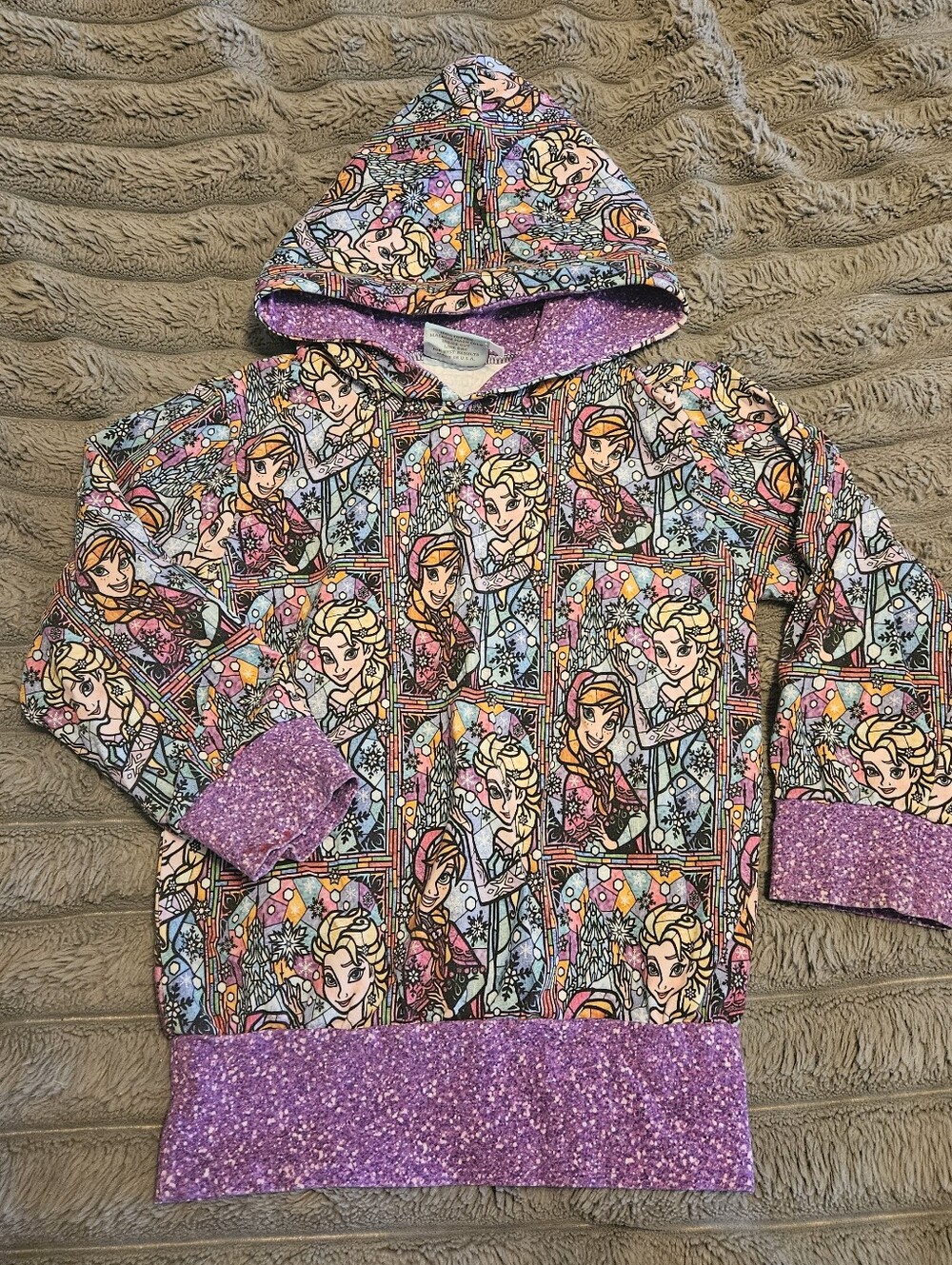 Anna And Elsa Hooded Shirt